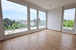 Wohnung mieten in Lavendelweg, 1220 Wien, GRÜNBLICK, RUHELAGE, sonniges 46 m2 Dachgeschoß mit 20 m2 Terrasse, 2 Zimmer, Komplettküche, Wannenbad, Lavendelweg