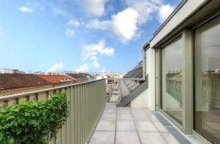 Wohnung kaufen in Arndtstraße 50/70, 1120 Wien, DACHGESCHOSS-ERSTBEZUG mit ca. 10 m² TERRASSE | Fernwärme | TG-Stellplatz optional | Nachhaltiges Wohnbauprojekt