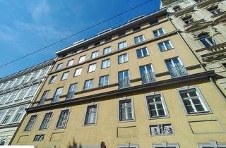 Anlageobjekt in Ziegelofengasse 12, 1050 Wien, Anlagemöglichkeit mit konstanter Rendite und Potential! Unbefristet vermietete Altbauwohnung mit Balkon in beliebter Lage beim Schlossquadrat