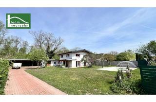 Bauernhäuser zu kaufen in 2301 Groß-Enzersdorf, Ruhige Lage! Renoviertes Haus mit großem Grund, beim Wald mit extra Büro/Praxis/Wohnung von ca. 70m2. - WOHNTRAUM