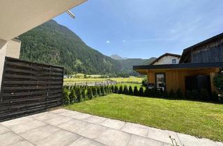 Wohnung kaufen in 6441 Umhausen, Design trifft Natur – hochwertige Gartenwohnung mit Ruhefaktor!