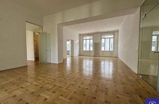 Wohnung mieten in Wohllebengasse, 1040 Wien, Provisionsfrei: Exklusiver 289m² Altbau mit Balkon und Einbauküche in Toplage - 1040 Wien