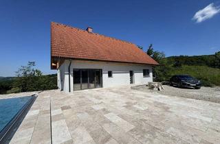 Einfamilienhaus kaufen in 8453 Eichberg, Exklusives Chalet in St. Johann i. Saggautal-Eichberg – Traumlage mit Infinity-Pool und Panoramablick, Neubau