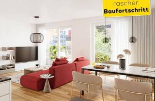 Penthouse kaufen in Pillweinstraße 44 - 46, 4020 Linz, Rascher Baufortschritt! "PILLmein" - 2 Raumwohnung mit 10 m² Loggia (Top 2.10)
