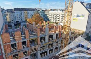 Penthouse kaufen in Pillweinstraße 44 - 46, 4020 Linz, Rascher Baufortschritt! "PILLmein" - 2 Raumwohnung mit 10 m² Loggia (Top 2.4)