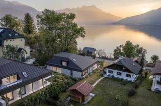 Wohnung kaufen in 4853 Steinbach am Attersee, Dolce Vita am glitzernden Attersee! 4-Zimmer Gartenwohnung mit privatem Seezugang