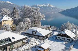 Wohnung kaufen in 4853 Steinbach am Attersee, Dolce Vita am glitzernden Attersee! 4-Zimmer Gartenwohnung mit privatem Seezugang