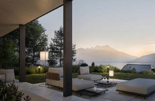 Wohnung kaufen in 4853 Steinbach am Attersee, 3-Zimmer Gartenwohnung: Outdoor-Living am Attersee mit privatem Seezugang