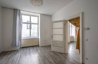 Wohnung kaufen in Hannovermarkt, 1200 Wien, **Hannovermarkt** Renovation Opportunity: 3-Room Period Apartment with Approved Balcony - Airbnb Suitable