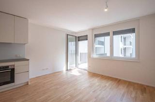 Wohnung mieten in Anton-Scharff-Gasse, 1120 Wien, ASG IV-Qualitatives Wohnen in urbaner Lage: hochwertiger 1-Zimmer ERSTBEZUG mit Balkon! Tischler-Einbaumöbel! +Provisionsfrei+