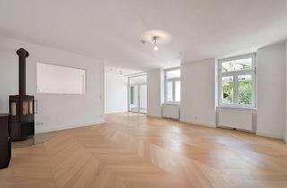 Wohnung kaufen in Franzensgasse, 1050 Wien, Neuwertige Zwei-Zimmer-Altbauwohnung mit herrlicher Terrasse und Loggia direkt beim Naschmarkt