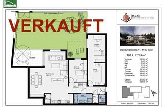 Wohnung kaufen in Donau, 1190 Wien, (VERKAUFT) Anleger aufgepasst (3,5% Mietgarantie). Gartenwohnung mit eigenem Eingang, Luxusneubau in Hanglage mit Bergsauna | amBergblick19