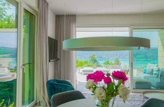Wohnung kaufen in 9212 Töschling, Die perfekte Ferienwohnung mit Wörtherseeblick - Seezugang - Outdoorpool - Fitness & Sauna