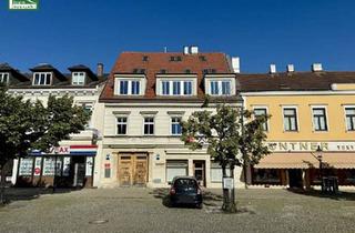 Büro zu mieten in 2460 Bruck an der Leitha, Repräsentatives Geschäftslokal in Bestlage am Hauptplatz in Bruck an der Leitha!