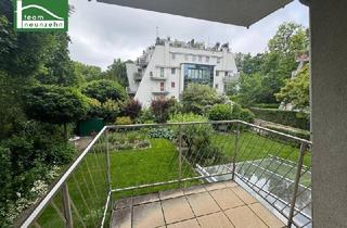 Wohnung mieten in Geweygasse, 1190 Wien, Exklusive 3-Zimmer-Wohnung mit 2 Balkonen in absoluter Ruhelage – 1190 Wien