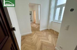 Wohnung kaufen in Wolfgang-Schmälzl-Gasse, 1020 Wien, Altbau-Charme - topsanierte Wohnung in begehrter Lage - Nähe Vorgartenmarkt. Bewilligter Balkon. - WOHNTRAUM