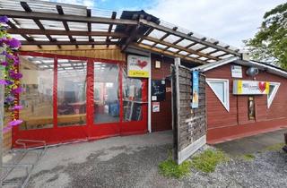 Immobilie kaufen in 1110 Wien, Attraktiver Imbissladen mit großem Gastgarten in 1110 Wien – Top Lage im Industriegebiet