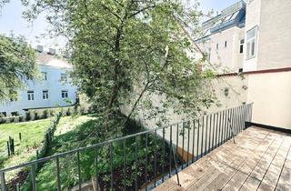 Wohnung kaufen in Türkenschanzpark, 1180 Wien, Erstbezug nach Sanierung! 3 Zimmer-Wohnung mit hofseitiger Terrasse mit Grünblick! Beste Gersthofer Lage!