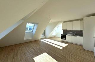 Wohnung kaufen in Kagraner Platz, 1220 Wien, Wunderbare 2-Zimmer Dachgeschosswohnung in schönem Neubauprojekt beim Kagraner Platz - *ALF 24*