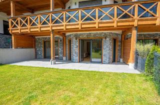 Wohnung kaufen in 5532 Filzmoos, Erstbezug in Pistennähe: 72 m² Neubauwohnung mit großzügigem Garten