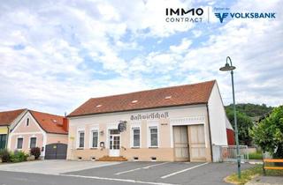 Gewerbeimmobilie kaufen in 7473 Hannersdorf, GASTHOF - Restaurant mit Gastgarten im Innenhof und 5 Gästezimmern