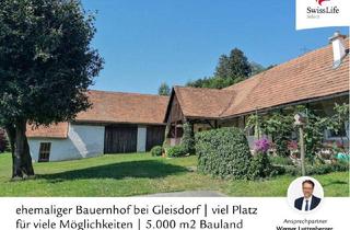 Bauernhäuser zu kaufen in 8200 Gleisdorf, ehemaliger Bauernhof bei Gleisdorf | viel Platz für viele Möglichkeiten | 5.000 m2 Bauland (WA 0,2-0,4)
