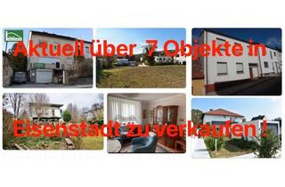 Haus kaufen in 7000 Eisenstadt, AKTUELL über 8 Objekte in Eisenstadt zwischen € 250T - € 800T. Wir verkaufen auch Ihre Immobilie zum besten Preis, in kurzer Zeit.