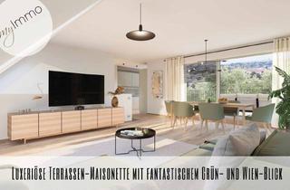Maisonette kaufen in Schloss Wilhelminenberg, Steinhofgründe, 1160 Wien, Luxuriöse Terrassen-Maisonette mit fantastischem Grün- und Wien-Blick