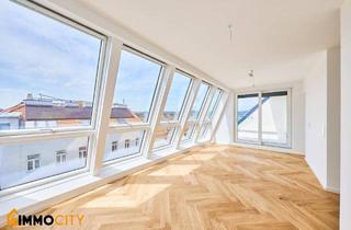 Maisonette kaufen in Herbststraße 66, 1160 Wien, Exklusive 4-Zimmer-Wohnung mit 43 m² Panoramaterrasse – Familienhit im DG