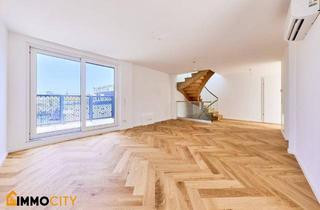Maisonette kaufen in Herbststraße 66, 1160 Wien, Luxuriöse 4-Zimmer-Dachgeschosswohnung mit 43 m² Panoramaterrasse – Familienhit mit hochwertiger Ausstattung, moderner Wärmepumpenheizung und exklusivem Wohnkomfort