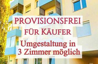 Wohnung kaufen in Pomisgasse, 8010 Graz, RUHELAGE: WG-taugliche 2-Zimmer-Wohnung mit hofseitigem Balkon (3 Zimmer möglich)