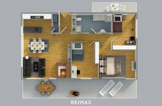 Penthouse kaufen in 6500 Landeck, Wohnen mit Atmosphäre, Stil und Licht – Penthousewohnung mit Kachelofen und Ausblick!