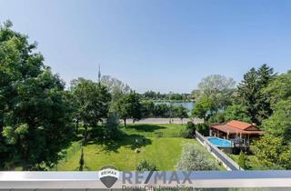 Wohnung mieten in 1210 Wien, Stilvolle Luxus- Mietwohnung mit Donau- Blick und großzügiger Terrasse!