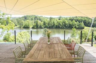 Haus kaufen in 3543 Krumau am Kamp, EXKLUSIVES DESIGNHAUS AM SEE mit PRIVATSTRAND und POOL - 80 min von Wien