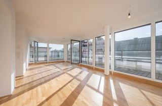 Wohnung kaufen in Denisgasse, 1200 Wien, Wohnjuwel mit umlaufender Terrasse: lichtdurchflutetes Domizil mit großen Fensterflächen und Ankleidezimmer