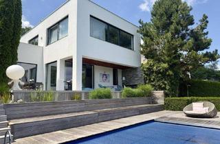 Villen zu kaufen in 4600 Schleißheim, Exklusive Architektenvilla in Ruhelage mit Fernblick
