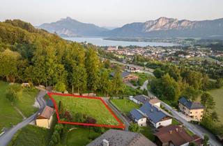 Grundstück zu kaufen in 5310 Tiefgraben, Großes Baugrundstück mit Panoramablick auf Mondsee & Berge