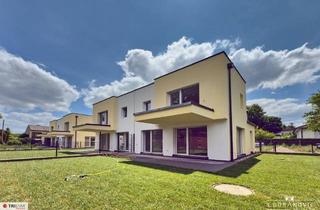 Haus kaufen in 2282 Markgrafneusiedl, NEU! ++ ERSTBEZUG / ZIEGELMASSIV / SCHÜSSELFERTIG ++ 152,50 m² ++ 5 ZIMMER + 2 BALKONE + TERRASSE + EIGENGARTEN + 2 PKW Stellplätze ++