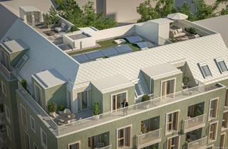 Wohnung kaufen in Davidgasse, 1100 Wien, DAVID 59: exquisites Familiendomizil mit hochwertiger Ausstattung und XL-Dachterrasse über den Dächern Wiens!