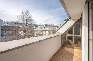 Wohnung kaufen in 1060 Wien, Wohnjuwel direkt am Park mit einzigartigem Fernblick und großzügiger Sonnenterrasse