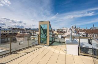 Penthouse kaufen in 1060 Wien, Dachterrassentraum mit 360° Blick - Highlight ganz oben für Sonnenanbeter!