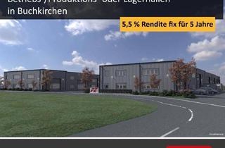 Gewerbeimmobilie kaufen in 4611 Buchkirchen, STARINVESTMENT! 5,5 % Rendite fix auf 5 Jahre! Betriebs-/Produktions-oder Lagerhallen von 148 - 329 m² Fläche in Buchkirchen bei Wels (Top 17)