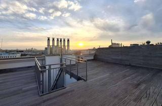 Maisonette mieten in Karlsplatz, 1010 Wien, Karlsplatz: Exklusive Dachterrassen-Maisonette mit 360°-Panoramablick