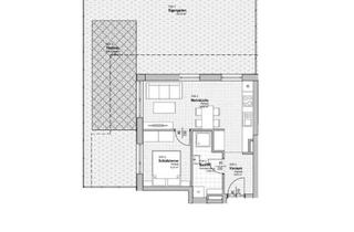 Wohnung kaufen in Jerusalemgasse 24, 1210 Wien, Moderne 2-Zimmer-Gartenwohnung mit Garagenplatz in Top-Lage – 1210 Wien