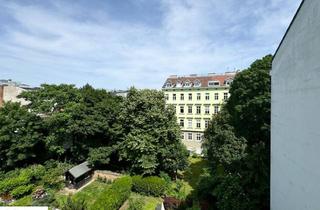 Wohnung kaufen in Halbgasse 20/6, 1070 Wien, Idyllische Ruheoase mit Balkon und einmaligen Grünblick in zentraler Wiener Lage