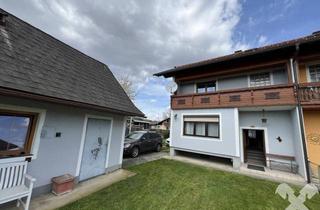 Doppelhaushälfte kaufen in 8403 Lang, Doppelhaushälfte unterkellert mit ebenem Gartengrundstück, Nebengebäude und Garage
