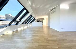 Maisonette kaufen in 1040 Wien, Naschmarkt-Living | Exklusive Maisonette mit Terrasse, Panoramablick & Wintergarten !