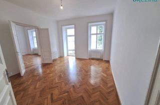 Wohnung mieten in Nußdorfer Straße, 1090 Wien, Tolle Familien- oder Paar/WG-Wohnung unbefristet in Altbau an der Nußdorferstrasse/Spitalgasse und in Ruhelage - und mit Balkon