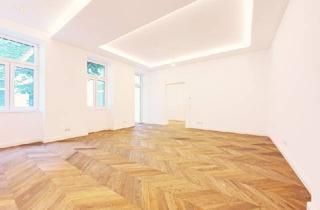 Wohnung kaufen in Radetzkystraße, 1030 Wien, ++NEU++ HIGH-END große 4-Zimmer STILALTBAU-Wohnung plus zwei Balkonen absolut ruhig mit GRÜN-Ausblick! Luxus Erstbezug, in Prime-Location NÄHE Urania! U-BAHN & CAT +++