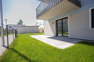 Wohnung kaufen in Elisabeth Bollenberger - Gasse, 2700 Wiener Neustadt, ERSTBEZUG "ein viertel grün" in Wr. Neustadt - einzigartige 3- Zimmer Gartenwohnung in zentraler Lage mit Tiefgaragenstellplatz - provisionsfrei